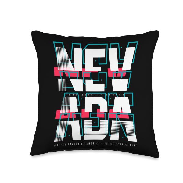 Nevada United States Of America Throw Pillow
