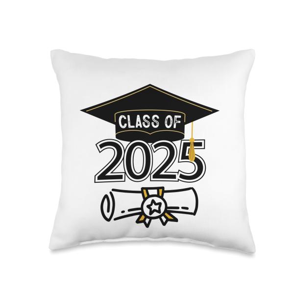 Class Of 2025 Throw Pillow