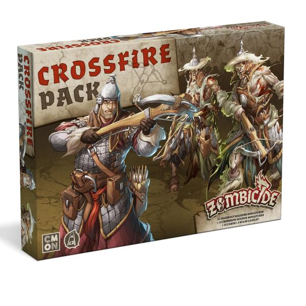 CMON Zombicide White Death クロスファイアパック 拡張 クロスボウガード12体＋ウォーカー15体 14歳以上