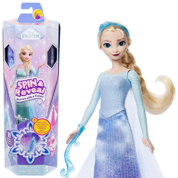マテル ディズニー アナと雪の女王 スピン＆リビール エルサ きせかえ