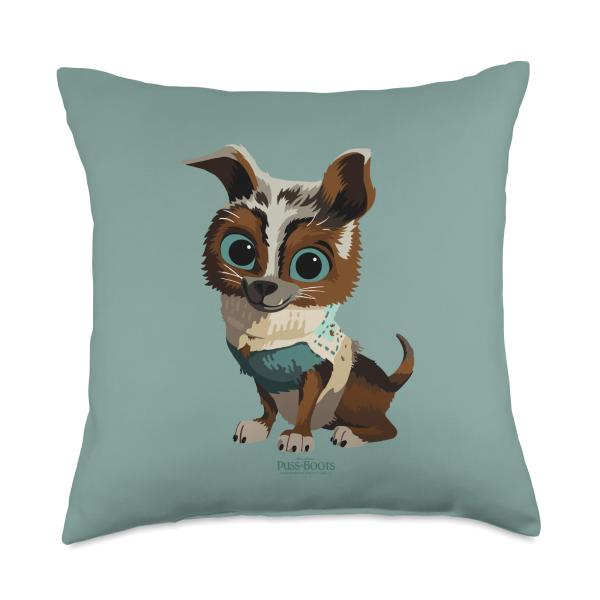DreamWorks Puss in Boots: The Last Wish Perrito Throw Pillow