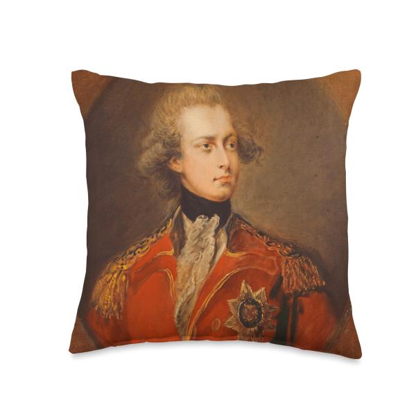George The IV Princee Of Wales Art British Heritage Art Throw Pillow