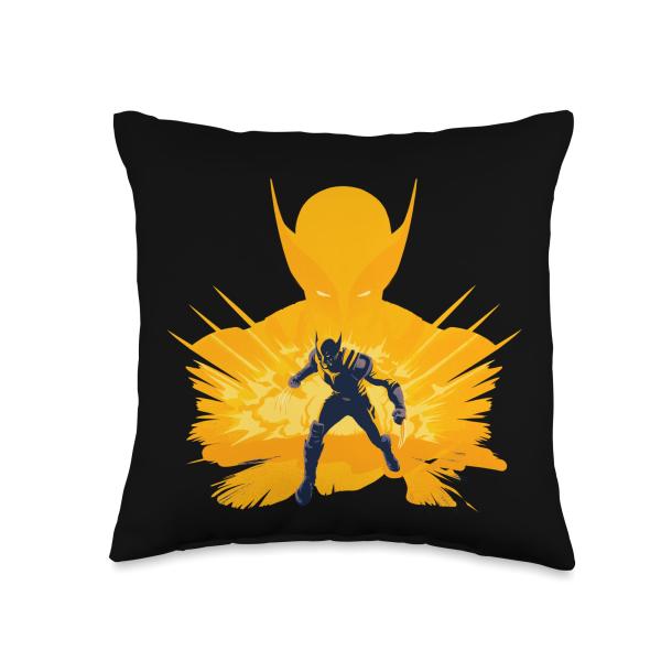 Marvel Studios Deadpool ＆ Wolverine Kaboom Goes Wolverine Throw Pillow