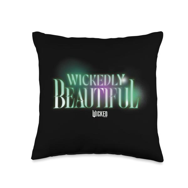 Wicked Wickedly Beautiful Throw Pillow