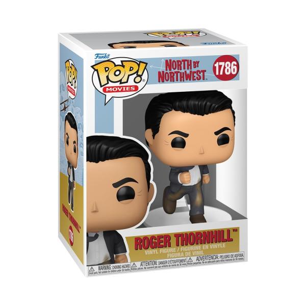 Funko Pop! 映画 北北西に進路を取れ ロジャー・ソーンヒル ビニール製コレクターフィギュア