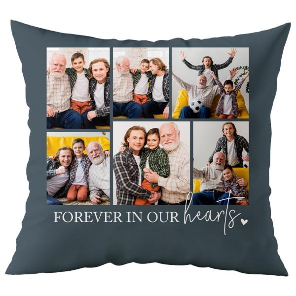 Custom Pillow - Sympathy Gift for Loss of Loved One - Personalized Memorial for Family or Friends - Throw Pillow Remembrance - USA Family Made With Lo