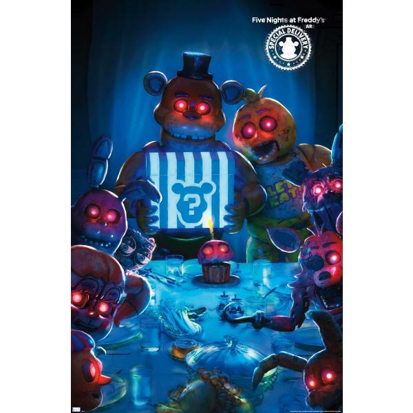 Trends International Five Nights at Freddy's: Special Delivery AR - Key Art Wall Poster, 19L x 13W, Premium Unframed Version