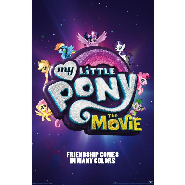 Trends International Hasbro マイリトルポニー 映画 - 1シートウォールポスター、長さ19 x 幅13、プレミアムフレームなしバージョン