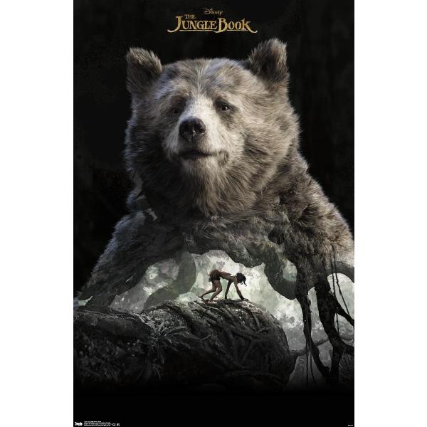 Trends International Disney The Jungle Book - Baloo Wall Poster, 19L x 13W, Premium Unframed Version