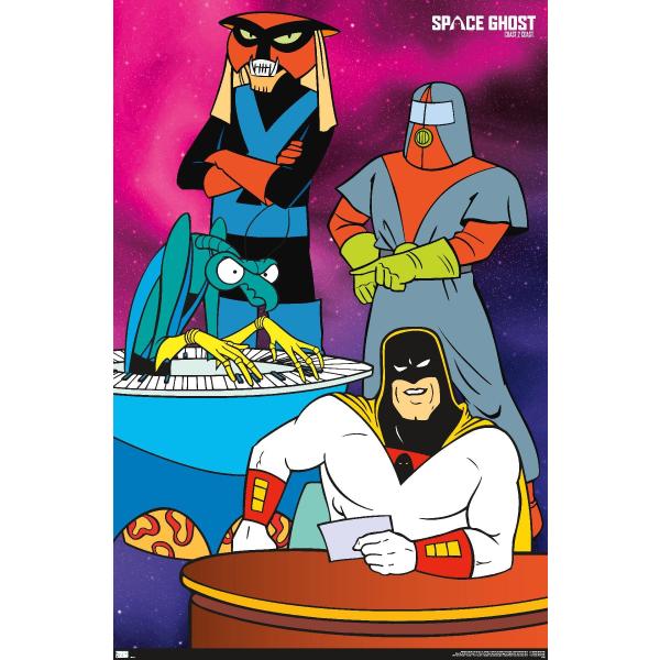 Trends International Space Ghost Coast to Coast to Coast - グループウォールポスター、長さ19 x 幅13、プレミアムフレームなしバージョン