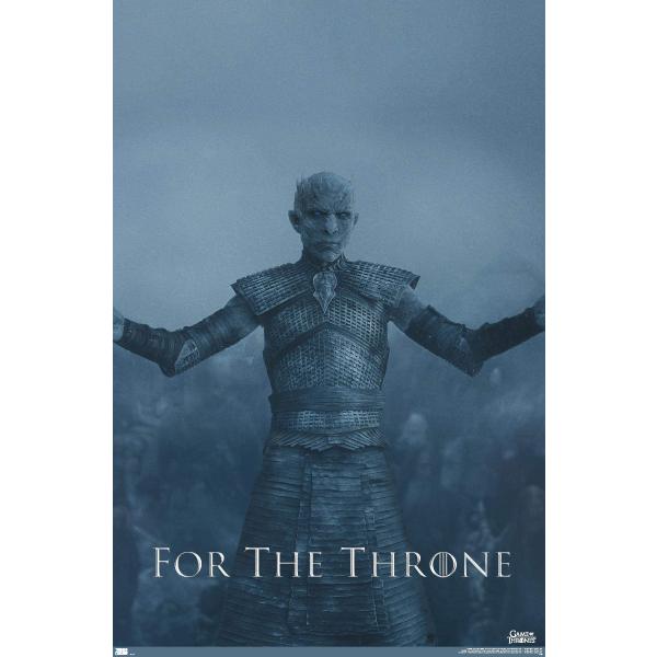 Trends International Game of Thrones - The Night King Wall Poster, 19L x 13W, Premium Unframed Version