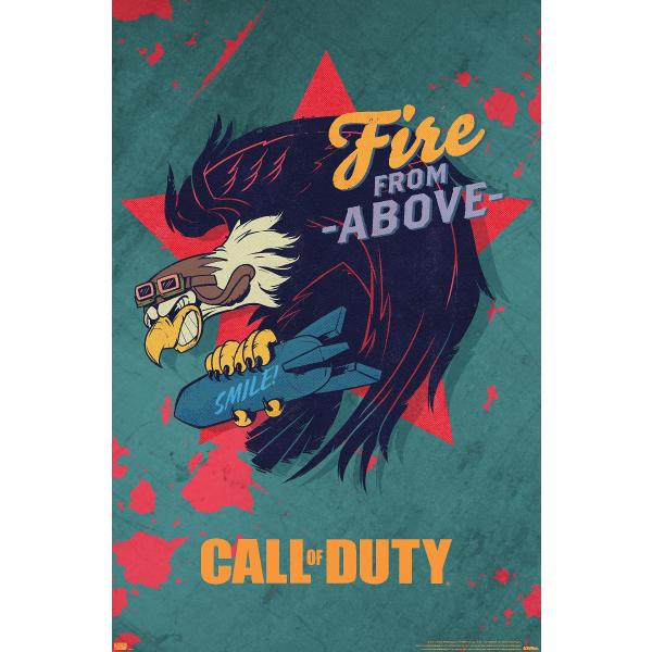 Trends International Call of Duty: Vanguard - Fire From Above Wall Poster, 19L x 13W, Premium Unframed Version
