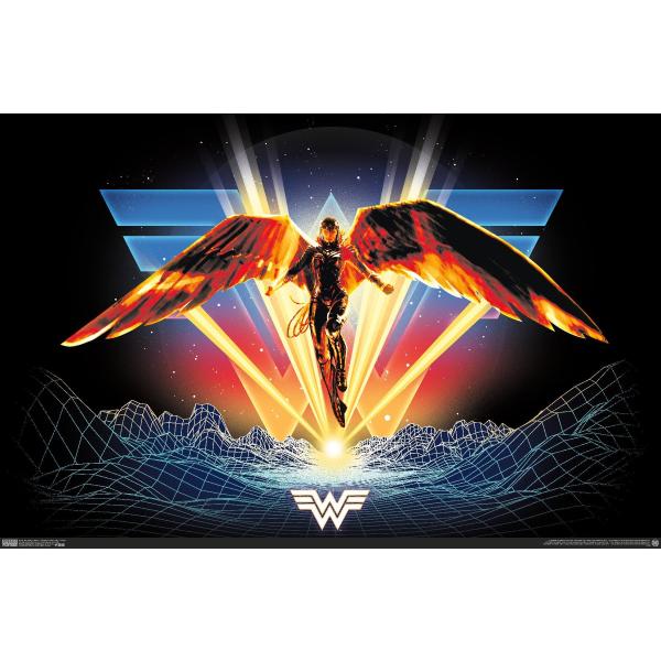 Trends International DC Comics Movie Wonder Woman 1984 - Wings Wall Poster, 19L x 13W, Premium Unframed Version