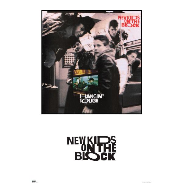 New Kids on the Block - Hangin' Tough Album Series Wall Poster, 19L" x 13W", Premium Unframed Version
