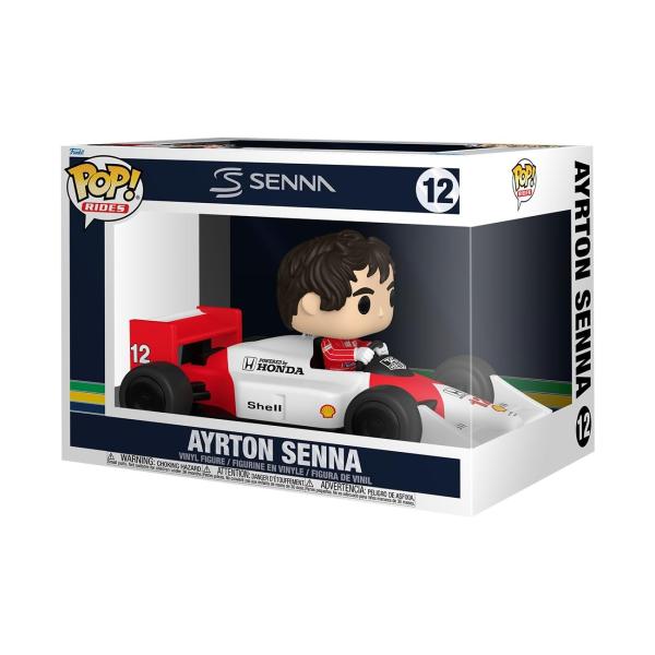 新品❣️未開封❣️アイルトン  セナ  「疾風になった男」フィギュア FUNKO Pop! Rides Super Deluxe ファンコ ポップ マクラーレン