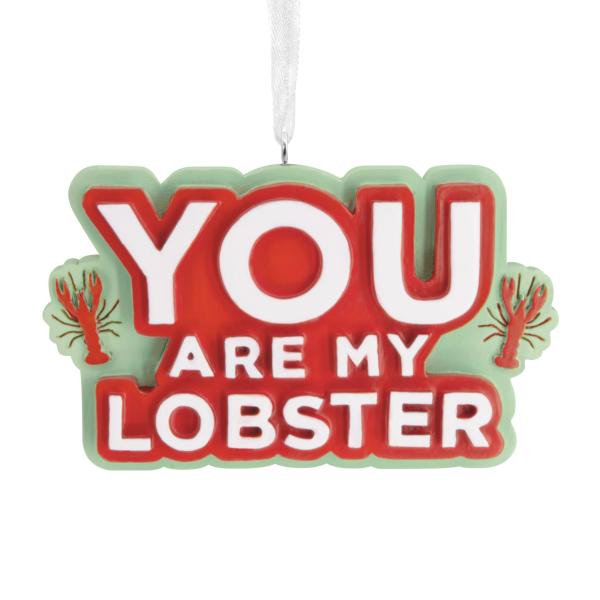 Hallmark Friends You Are My Lobster クリスマスオーナメント テレビ番組ギフト
