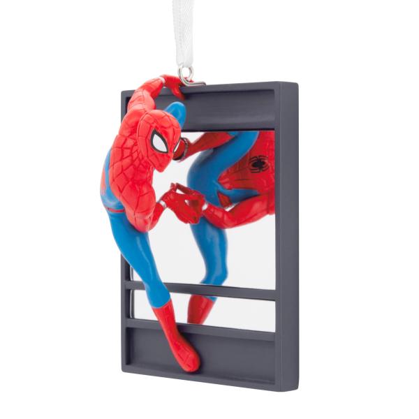 Hallmark マーベル スパイダーマン ウィンドウ クリスマスオーナメント スーパーヒーローギフト