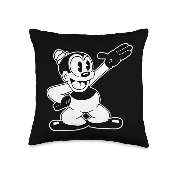 Bosko the Talk Ink Kid Throw Pillow