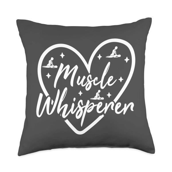 Massage Therapist Therapy LMT Masseuse Physical Therapist Throw Pillow