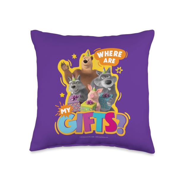 Friends. Where are My Gifts? Throw Pillow