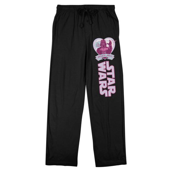 Star Wars Breath Away Men's Black Sleep Pajama Pants-Large
