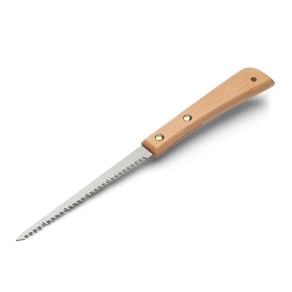 Keyhole Saw - 5" Japanese Detail Jab Trim Saw for Wood Moldings, Carving, Sheetrock or Drywall Cutting Tool - Fine Tooth 13 TPI Wood Handle Drywall Kn