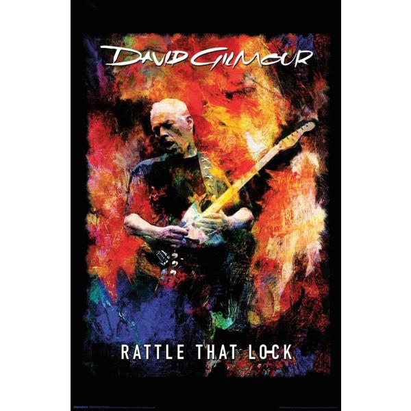 David Gilmour - Rattle That Lock Wall Poster, 19L" x 13W", Premium Unframed Version