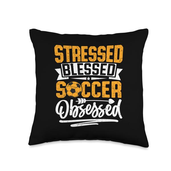 KickOff Kings Throw Pillow