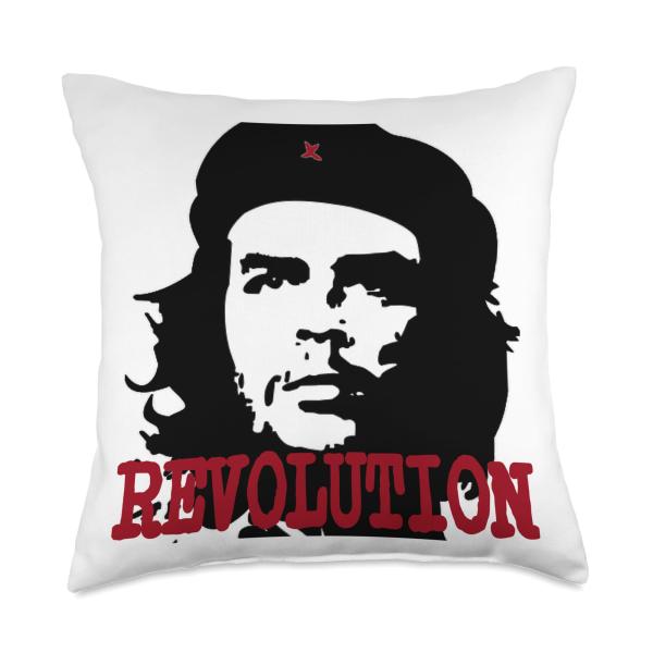 Che Ernesto Guevara Rebel Guerrilla Icon Revolution Leader Throw Pillow