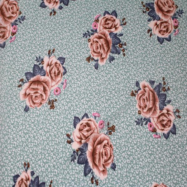 Stylish FABRIC 60" Wide Printed Poly Spandex Lace Power Mesh Fabric by The Yard-100 GSM, Lightweight, 4-Way Stretch, Breathable - Apparel, Headbands,