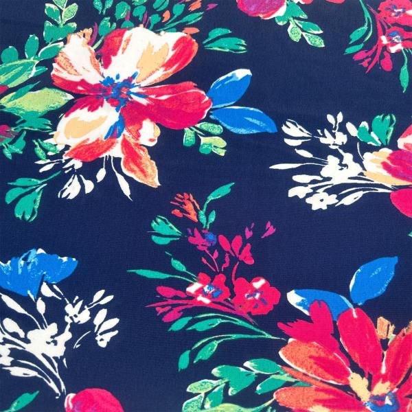 Stylish FABRIC 58" Wide Printed 100% Polyester Moroccan Fabric by The Yard-No Stretch-Ideal for Apparel, Skirts, Dresses, Headbands, Accessories, Home