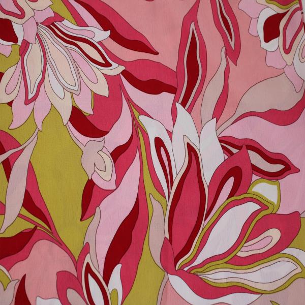 Stylish FABRIC 58" Wide Printed 100% Polyester Moroccan Fabric by The Yard-No Stretch-Ideal for Apparel, Skirts, Dresses, Headbands, Accessories, Home