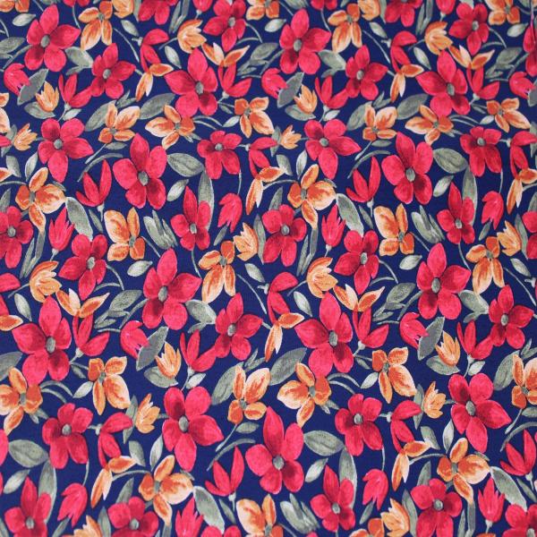 Stylish FABRIC 58" Wide Printed 100% Polyester Moroccan Fabric by The Yard-No Stretch-Ideal for Apparel, Skirts, Dresses, Headbands, Accessories, Home