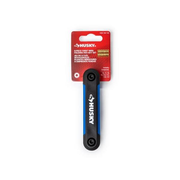 Husky Mini Folding Torx Key Set (8-Piece)