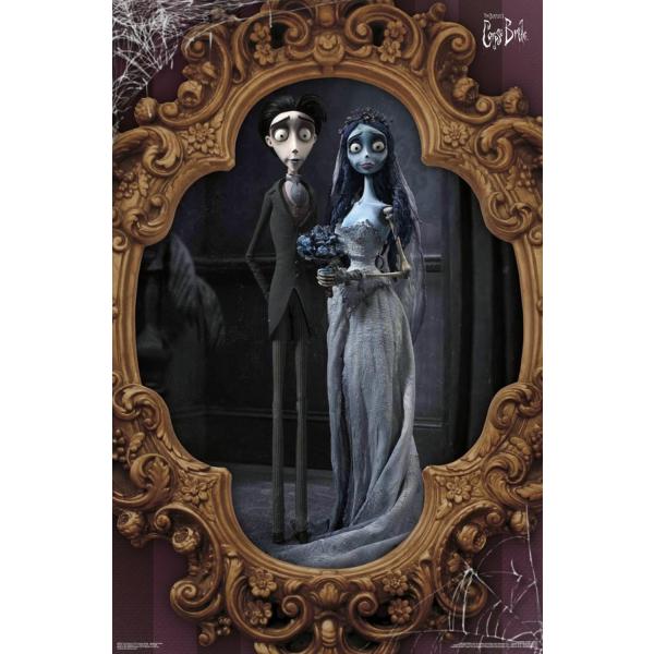 Tim Burton's The Corpse Bride - Wedding Photo Wall Poster, 19L" x 13W", Premium Unframed Version