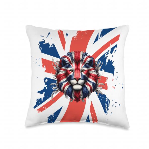 St George Great Britain UK Throw Pillow