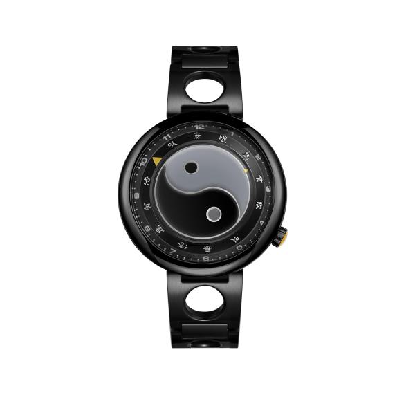 Bruce Lee Collector's Mechanical Watches, Tai Chi Design The Great Ultimate Series Limited Edition Collection Men's Self Winding Automatic Wrist Watch