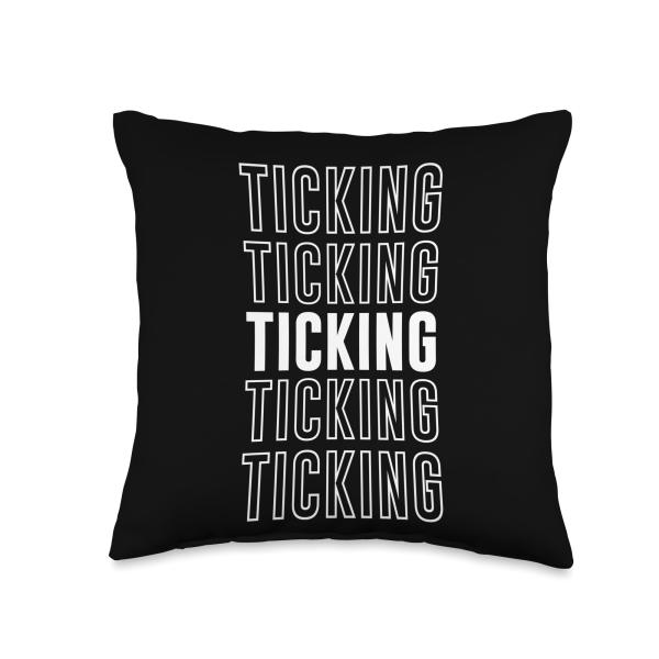 Ticking Throw Pillow
