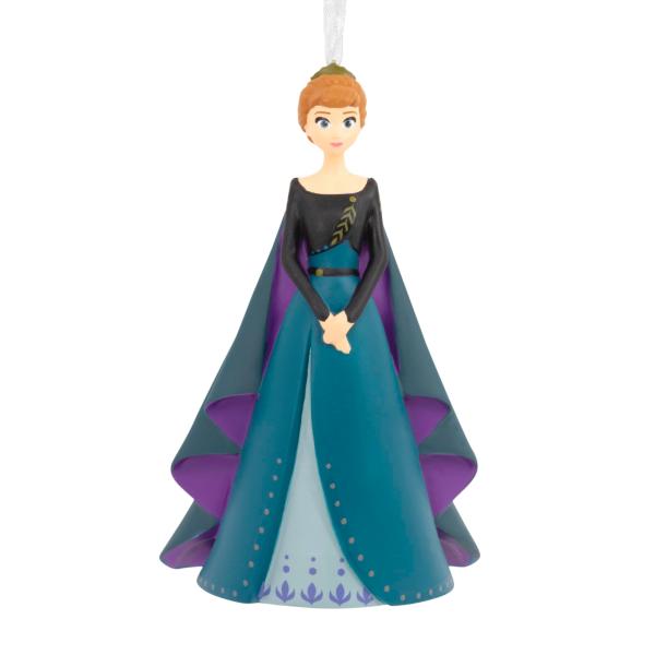 Hallmark Christmas Ornament, Disney Frozen Queen Anna in Coronation Gown Ornament, Gifts for Disney Fans