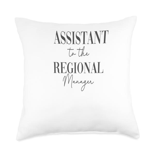 Assistant to The Regional Manager Throw Pillow