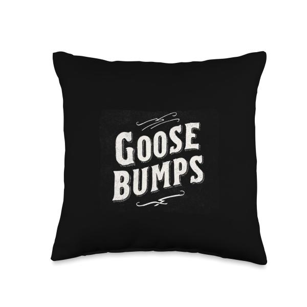 Amazing Goosebumps Costume for Man and Woman Throw Pillow