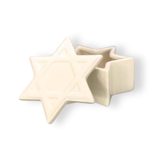 Susabella Bat Mitzvah Gift - Star of David Keepsake Box - Mazal Tov - Pink
