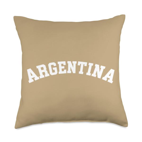 Kids Vacation White Arch Travel Throw Pillow