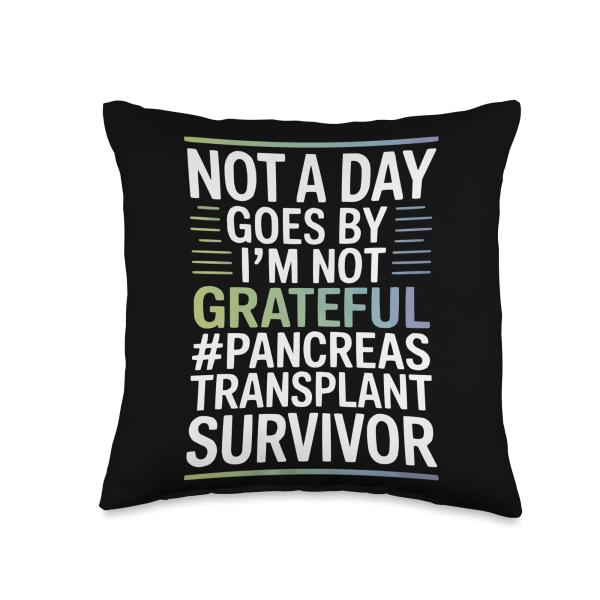 Organ Donation Pancreas Transplant Organ Donor Throw Pillow