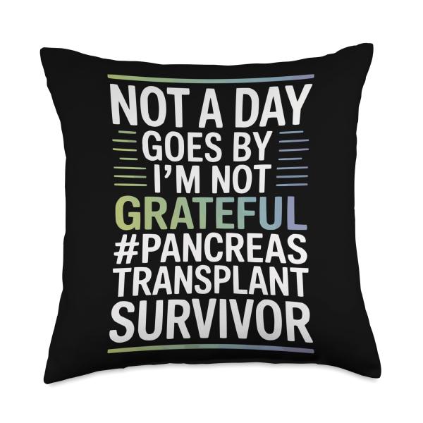 Organ Donation Pancreas Transplant Organ Donor Throw Pillow