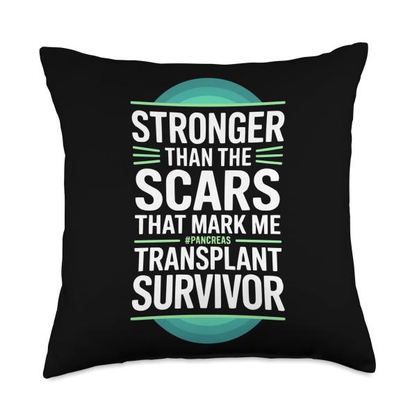 Organ Donation Pancreas Transplant Organ Donor Throw Pillow