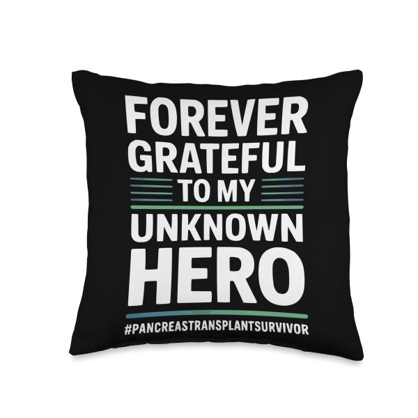 Organ Donation Pancreas Transplant Organ Donor Throw Pillow