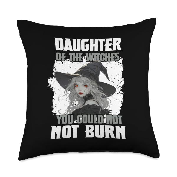 Witches Women's T | Witch Saying | Halloween Party Witch Throw Pillow