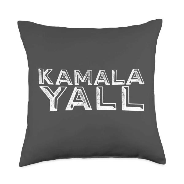Kamala Harris Throw Pillow