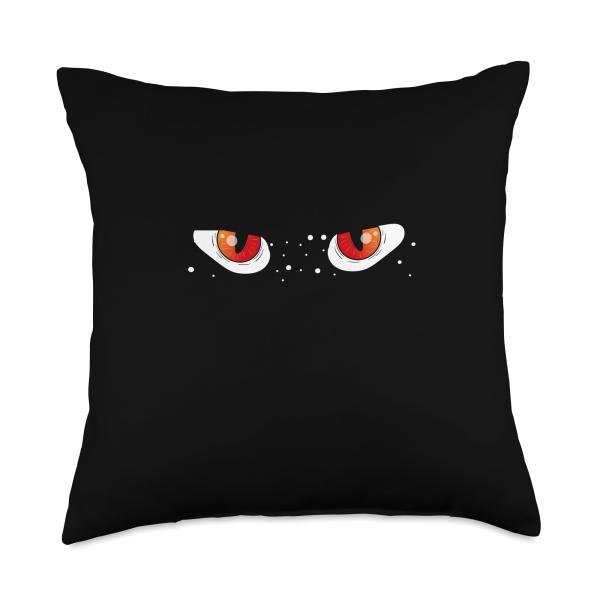 Mummy Wrap Eyes Costume Funny Scary Halloween Mummy Throw Pillow